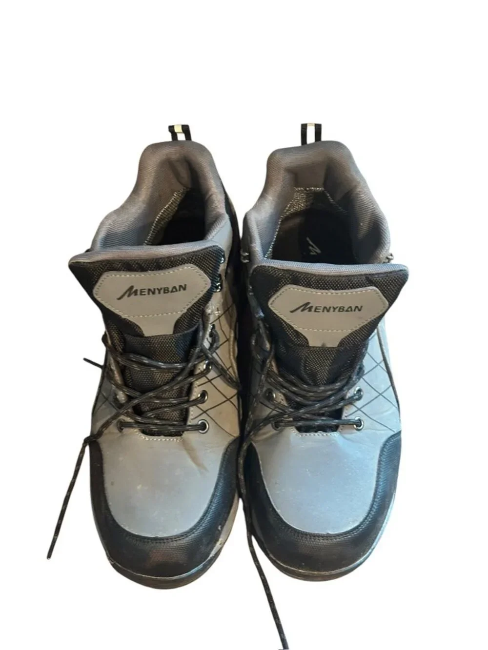 Menyban Work Boots w/ Reinforced Steel Toe & Waterproof design Shoes